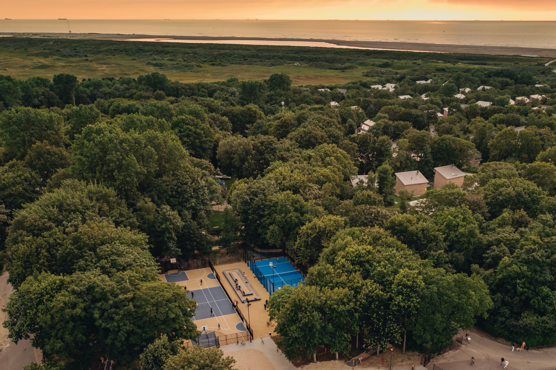 Vakantiehuis Kijkduin - luchtfoto