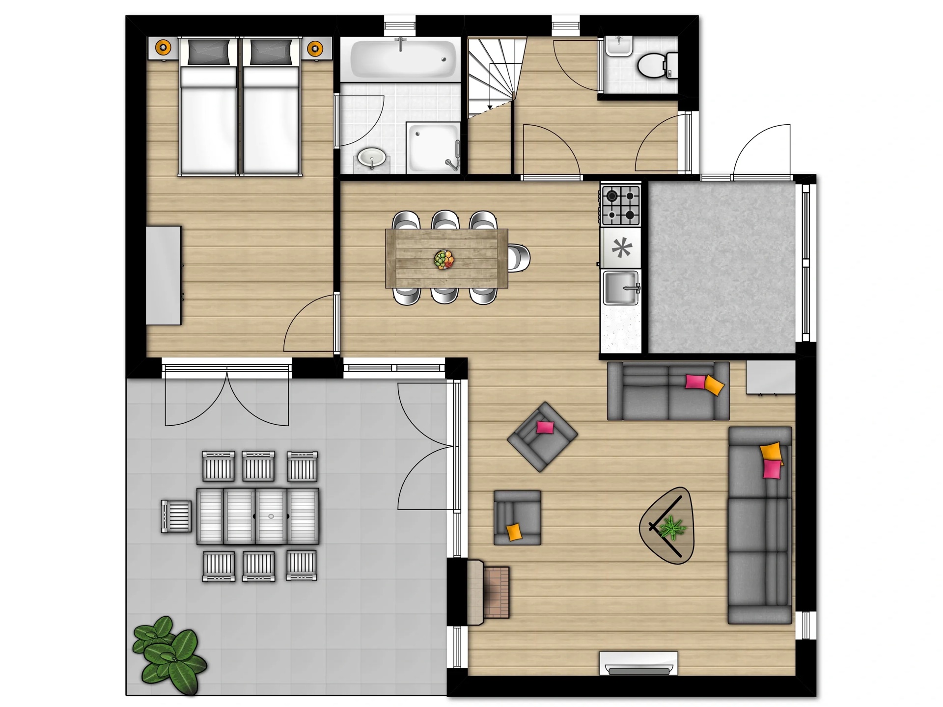 Vakantiehuis Kijkduin - badkamer